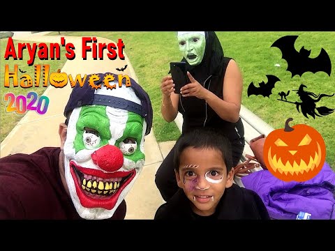 Halloween 2020 - Aryan's First Halloween