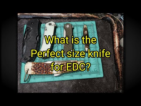 (1543) What is the Perfect Size Knife for EDC? 🤔