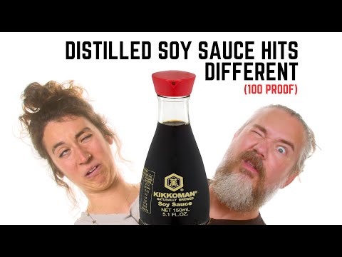 100 Proof Distilled Soy Sauce Tastes WEIRD... but revealing.