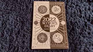 2022 Witch's Diary : Reclaiming The Magick of The Old Ways #2022planner #2022Diary