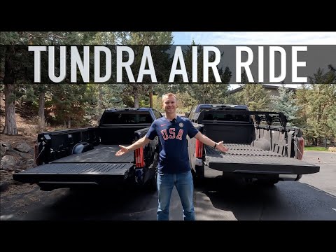 Using Air Ride Suspension on 2022 Toyota Tundra