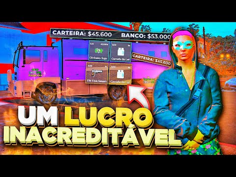 ROUBANDO O LOOT DAS FAVELA COM MOD MENU GTA RP