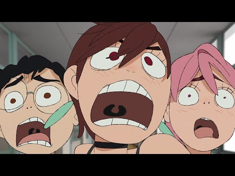 Whole Class caught Okarun, Momo, and Aira Naked | Dandadan - Episode 9 ダンダダン