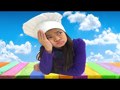 Emma and Alex Cooking and Playing | Funny stories for children