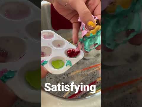 Satisfying? It felt so GROSS! Paint pealing #satisfying