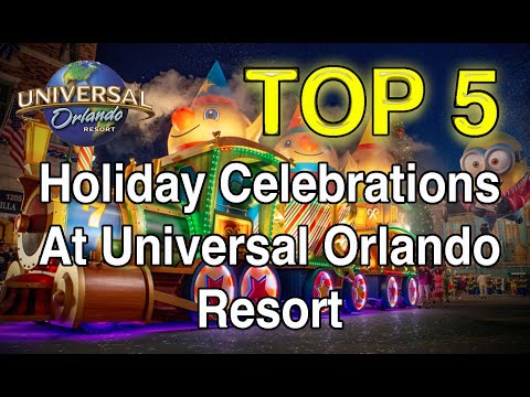 Top 5 Holiday Experiences At Universal Orlando Not To Be Missed