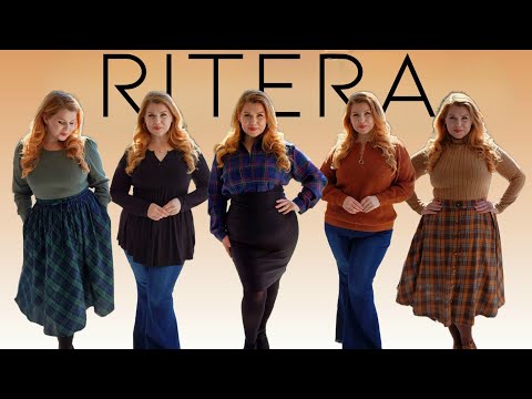 Ritera Plus Size Fall Haul | October 2023 | #ritera #wearselflove #riterafashion