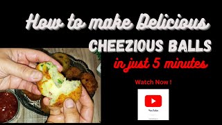 Cheezious Balls Recipe | Crispy Cheese Balls Recipe | #IntelligentCooking