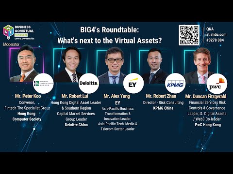 【BUSINESS GOVirtual 2023】BIG4s Roundtable Whats Next to the Virtual Assets