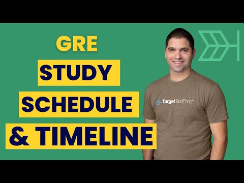 GRE Study Schedule: Planning a Successful Preparation Timeline