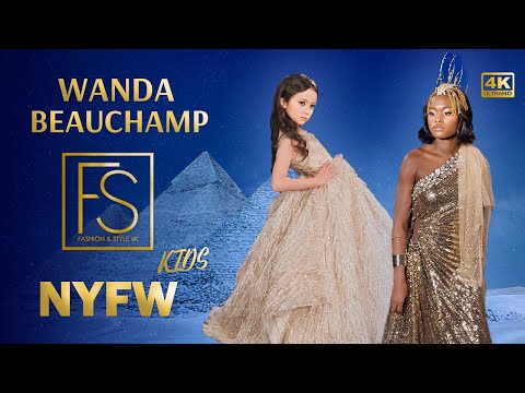 WANDA BEAUCHAMP | Fall Winter 2024/2025 NYFW | Full Fashion Show 4K UHD | Kids Fashion