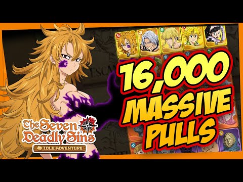 MASSIVE 16,000 PULLS [NEW HERO DERIERI] 7DS Idle