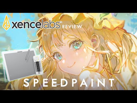 Xencelabs tablet review  // Photoshop SpeedPaint