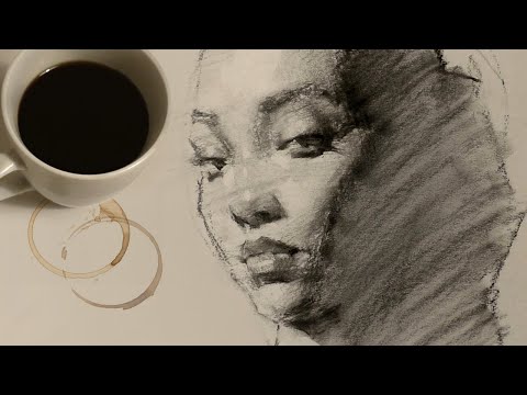 Portrait Drawing • Working Intuitively