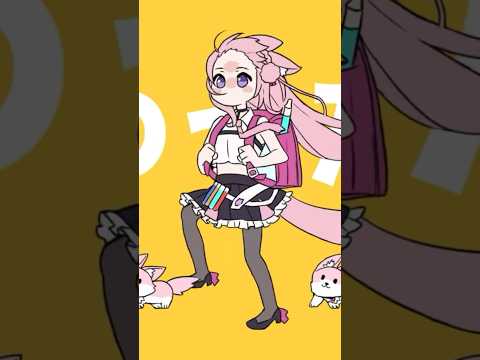 【強風ハッハー】ルイこよオールバック【ホロライブ/鷹嶺ルイ/博衣こより】#shorts