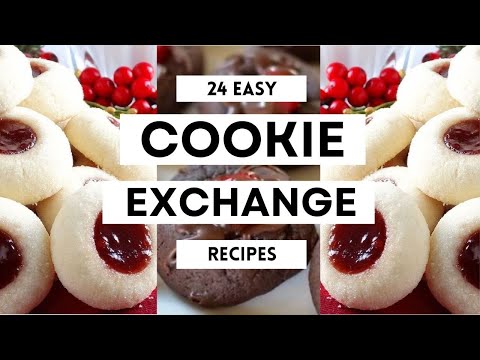 24 Easy COOKIE EXCHANGE RECIPES You'll Want to Make #christmas #christmas2024