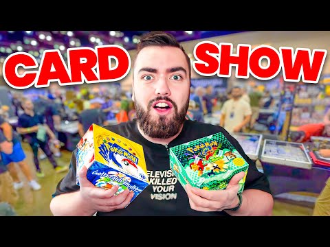 Pokemon Shopping at The Worlds BIGGEST Card Show