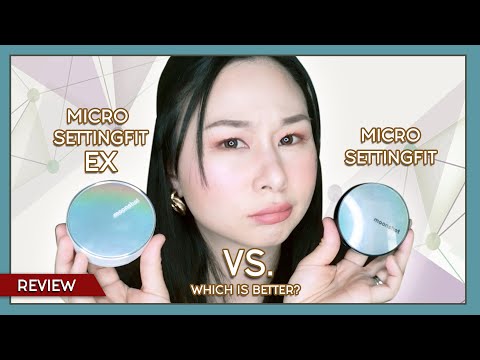 Moonshot Micro Settingfit EX cushion VS Micro Settingfit cushion - Comparison Review | im_jennytwong