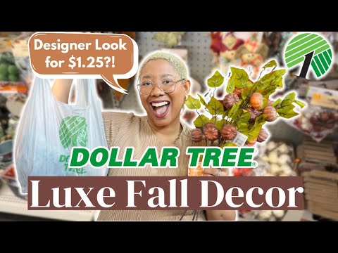 Dollar Tree Fall Decor 🍁 That Looks Like Pottery Barn! Will Sell Out!