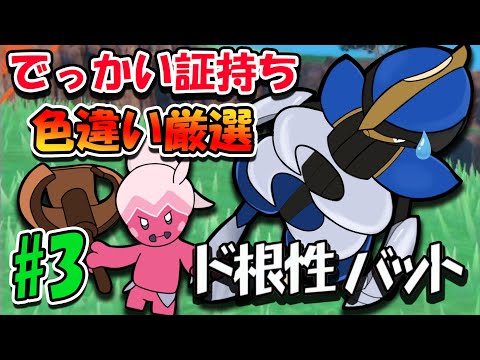 【ポケモンSV】でっかい証持ち色違い厳選をやる#3