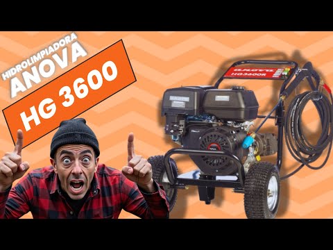 💦 ¡Hidrolimpiadora Anova HG3600R a Gasolina! Potencia Extrema para una Limpieza Impecable 🚀