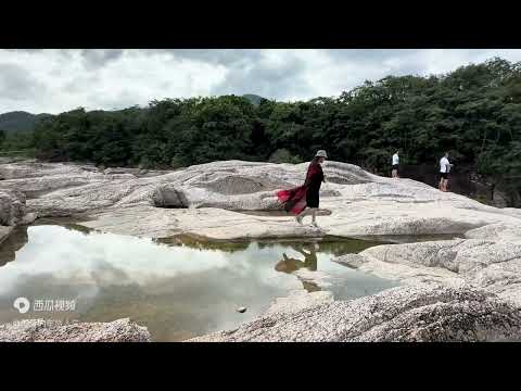 身临其境体验一下东方的娜姆河，海南新明村的天然美景#娜姆河