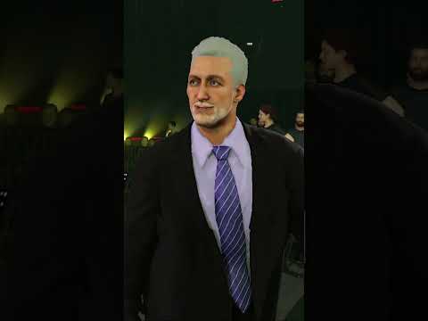 Jon Stewart enters the ring in #WWE2K24