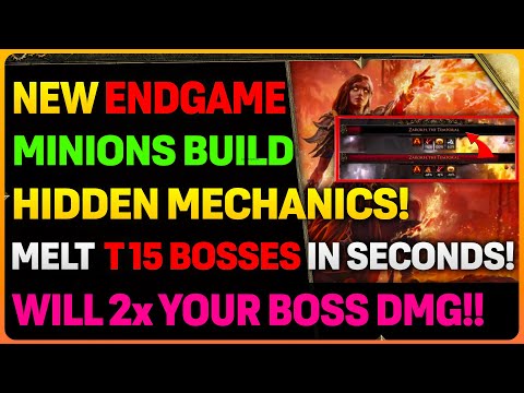 NEW Endgame GEARING OPTIONS & DMG Scaling Mechanics For Summoner Build!