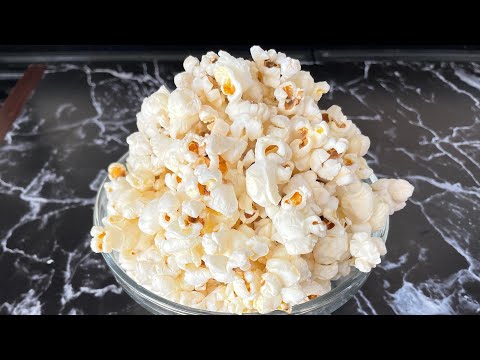 Popcorn recipe 🍿 in 3 minutes, Homemade Popcorn, #shorts