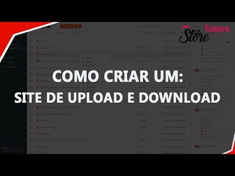 🔥 COMO CRIAR UM SITE DE UPLOAD DE ARQUIVOS 🔥 ‹ 2017 ›