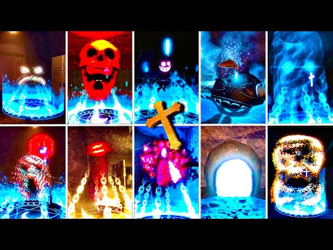 DOORS CONTENT UPDATE: All NEW Crucifix USES on All New Secret ENTITIES (Fixed Animation)