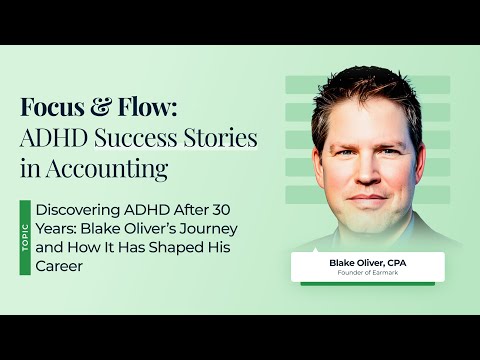 Discovering ADHD After 30 Years: Blake Oliver’s Journey and How It Has Shaped His Career