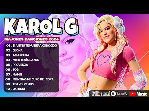 KAROL G Mix Mejores Canciones - Lo Más Popular de Karol G 2024