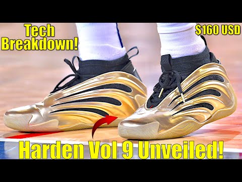 Everything You Need To Know About The Adidas Harden Vol 9 - James Harden New Shoe!!