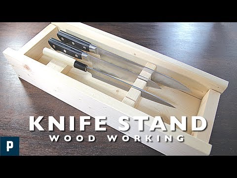 【DIY】How to make Knife stand