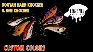 New BOOYAH Custom Lipless Crankbaits in One Knocker & Hard Knocker (Lurenet Exclusive)