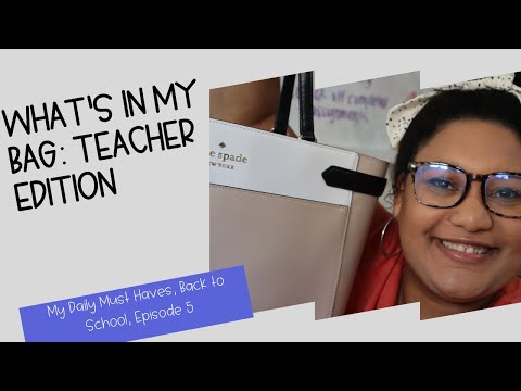 WHAT'S IN MY BAG: TEACHER EDITION | Episode 5 | BTS Series