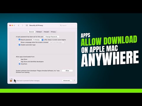 How To Open Unidentified Developer Apps &Allow Downloads From Anywhere