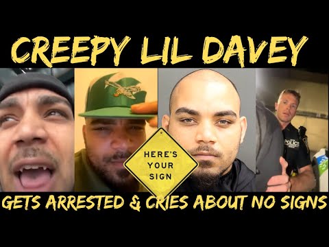 Creepy Lil Davey Arrested: Breaks Down Over Lack of Warning Signs