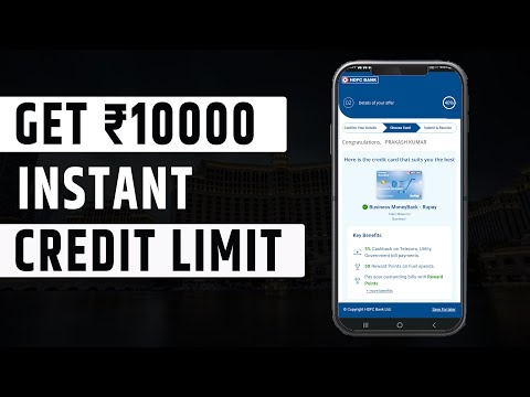 GET  ₹10000 Credit limit | How to Apply HDFC Rupay Credit Card Online | HDFC Credit Card Apply