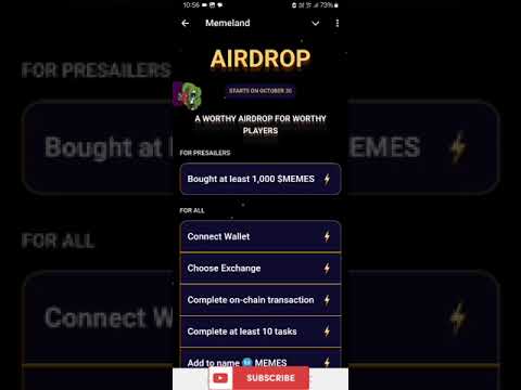 Memeland Airdrop Update| Mining continue | Check Reward Status 28.10.2024