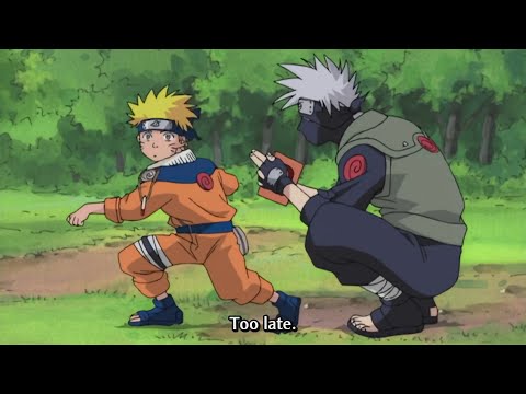 KAKASHI USES THE SECRET TECHNIQUE - ONE THOUSAND YEARS OF DEATH ON NARUTO