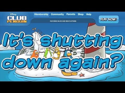 Club Penguin is Shutting Down... Again.