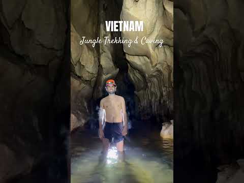 Vietnam Jungle Trekking & Caving Tour #Vietnamjungletrekking #Vietnamcavingtour #vietnamadventures