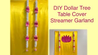 DIY Table Cover Streamer Garland / Traditional Backdrop decor Garlands / Festival Decor Garlands ……