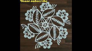 Very simple #rangoli#design#different #viralrangoli #rangolishorts#rangolireels#small#dailyrangoli