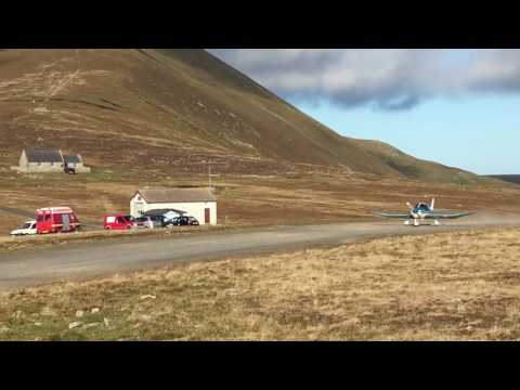 Foula, take off from smallest island in the U.K