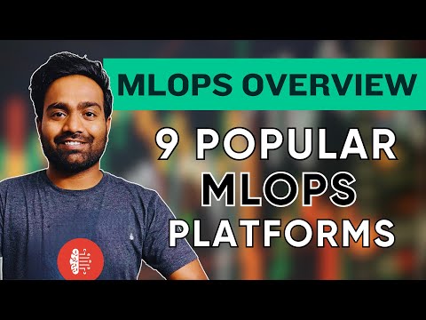 MLOps Overview + Top 9 MLOps platforms to learn in 2024 | DevOps vs MLOps Explained