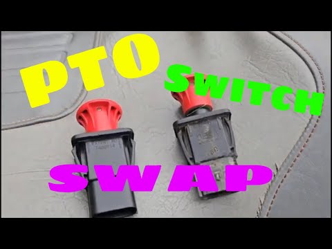 How to change your PTO switch. Husqvarna V548