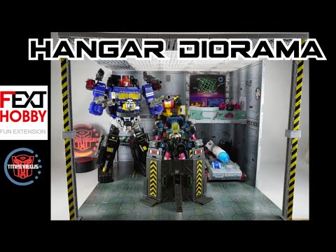 FEXT Hobby SCI-FI-07 Hangar Diorama